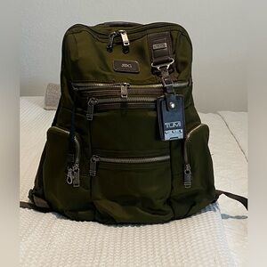 TUMI Dark Green Men's Backpack